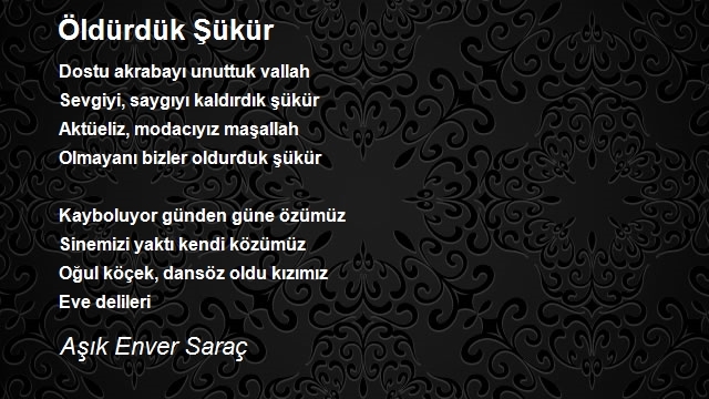 Aşık Enver Saraç