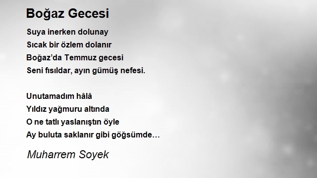 Muharrem Soyek