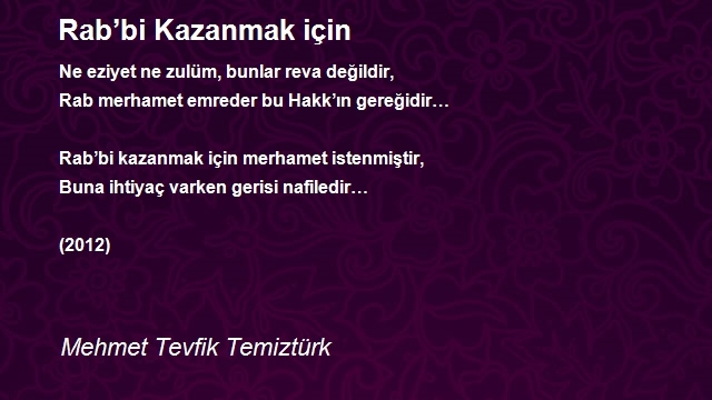 Mehmet Tevfik Temiztürk