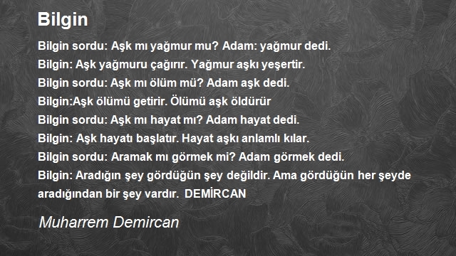 Muharrem Demircan