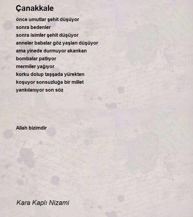 Kara Kaplı Nizami