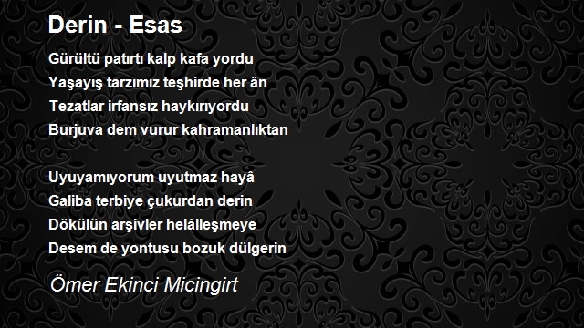 Ömer Ekinci Micingirt