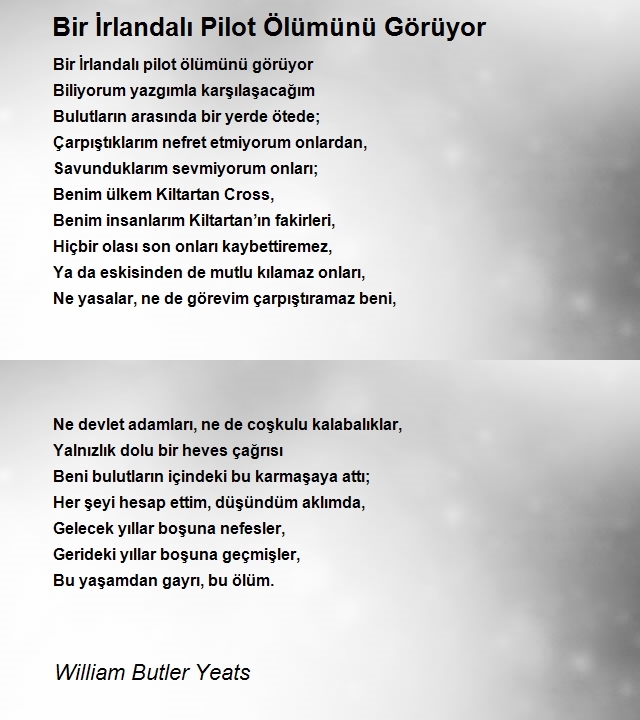 William Butler Yeats