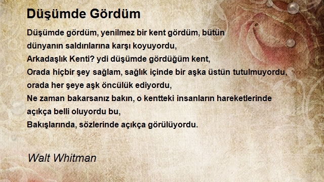 Walt Whitman