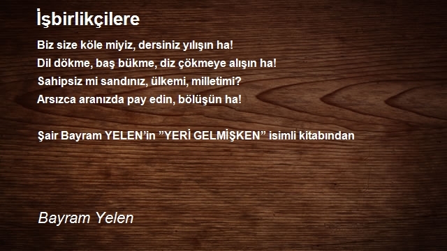 Bayram Yelen