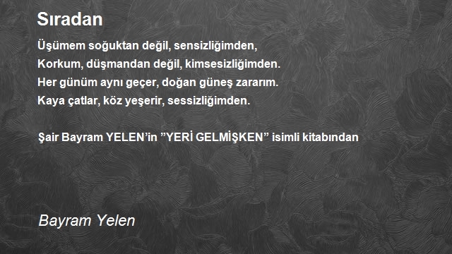 Bayram Yelen