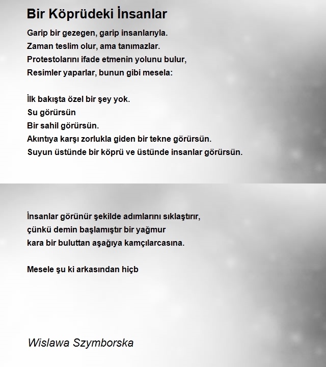 Wislawa Szymborska