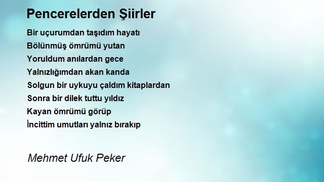 Mehmet Ufuk Peker