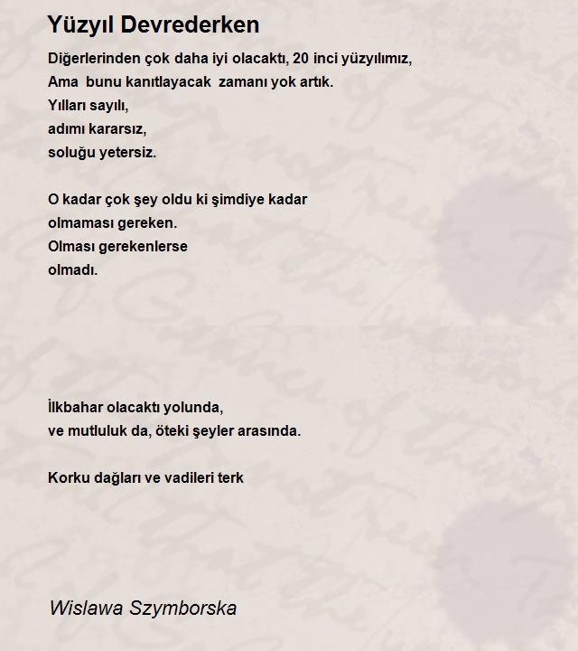 Wislawa Szymborska