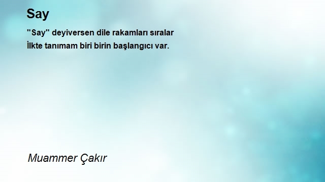 Muammer Çakır