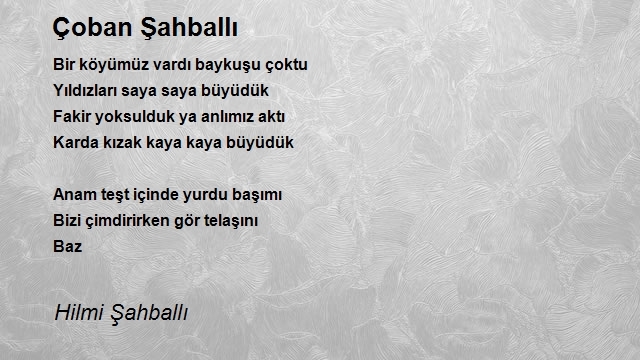 Hilmi Şahballı