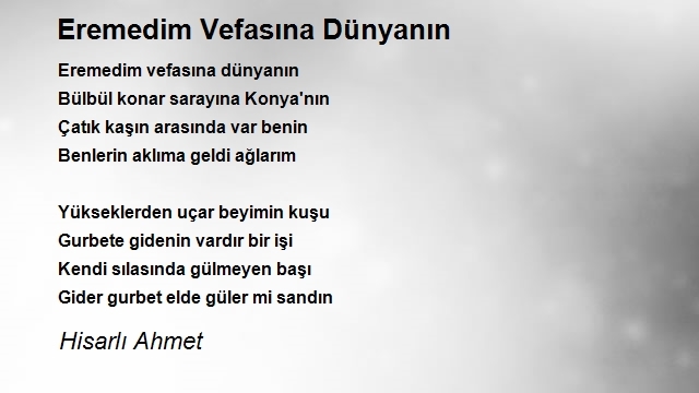 Hisarlı Ahmet