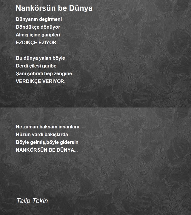 Talip Tekin