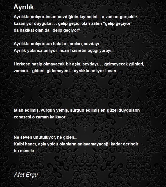 Afet Ergü