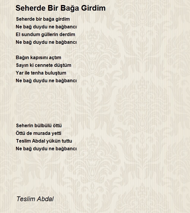 Teslim Abdal