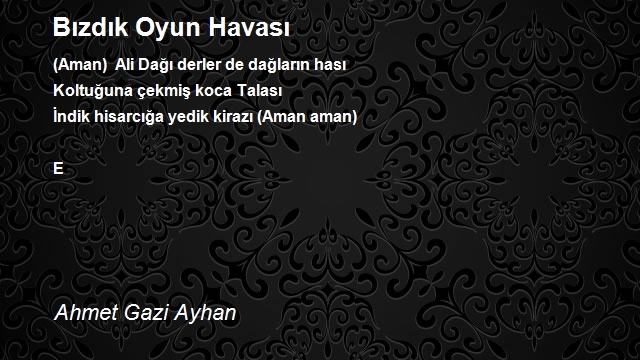 Ahmet Gazi Ayhan