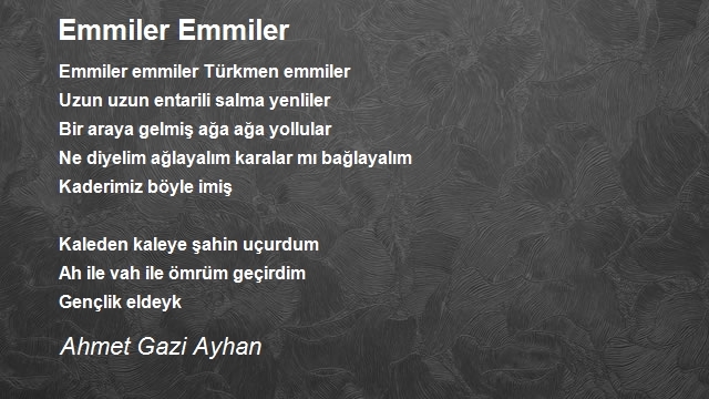 Ahmet Gazi Ayhan