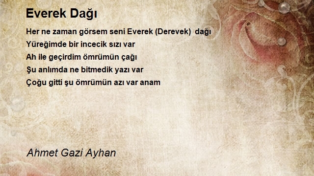 Ahmet Gazi Ayhan