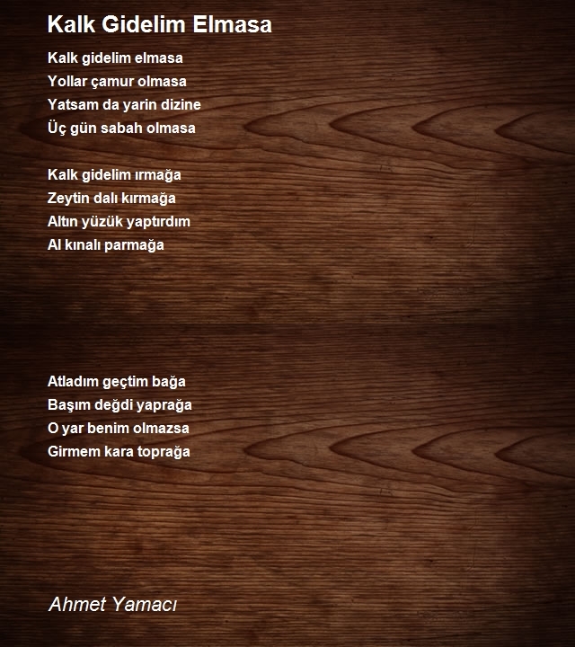 Ahmet Yamacı