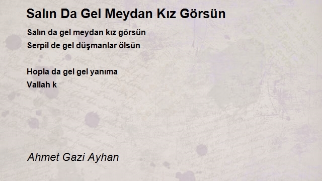 Ahmet Gazi Ayhan