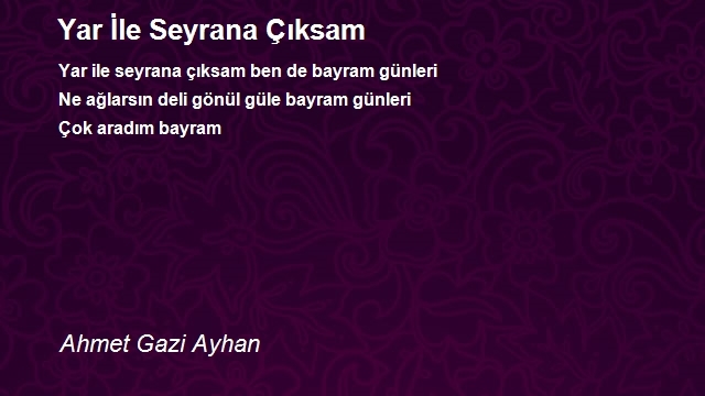 Ahmet Gazi Ayhan