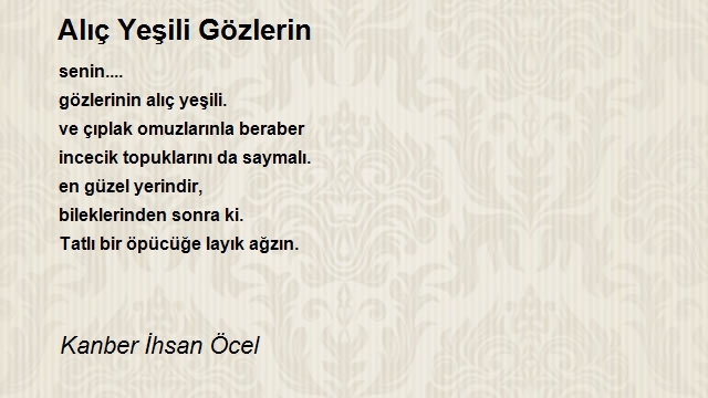 Kanber İhsan Öcel