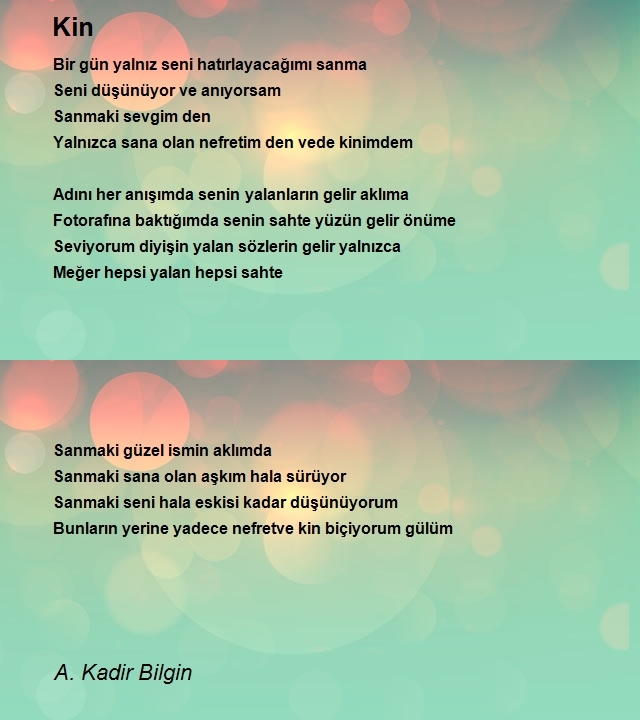 A. Kadir Bilgin