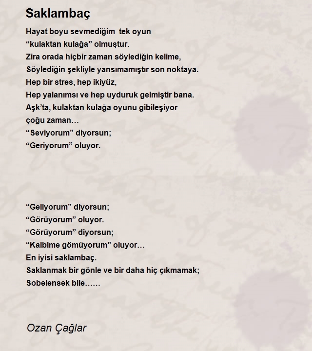 Ozan Çağlar