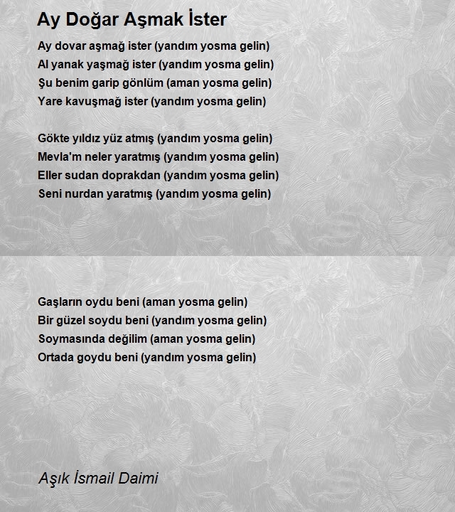 Aşık İsmail Daimi