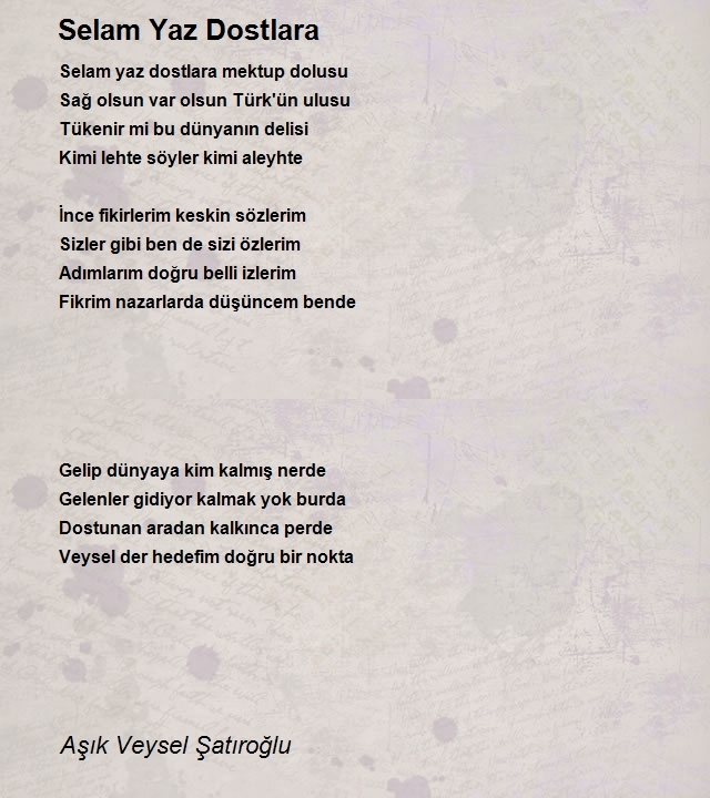 Aşık Veysel Şatıroğlu