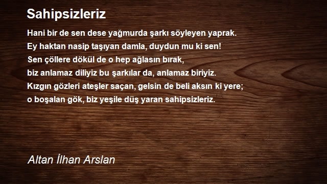 Altan İlhan Arslan