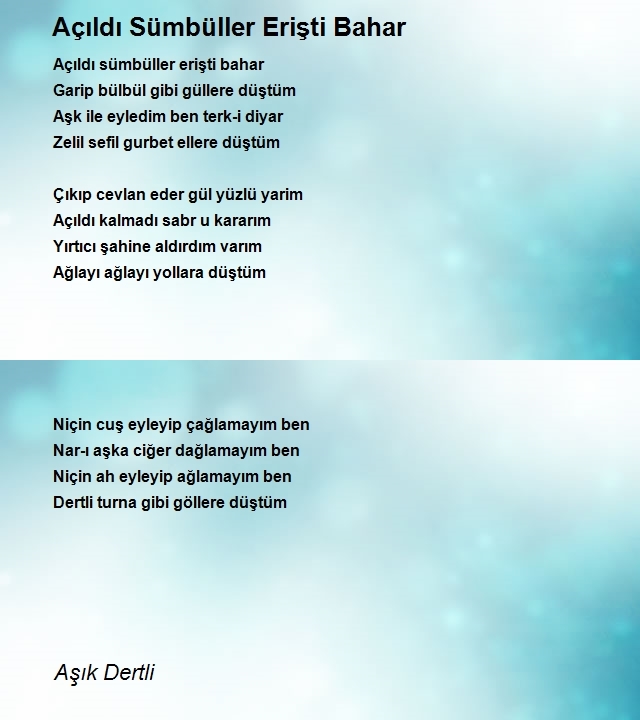 Aşık Dertli