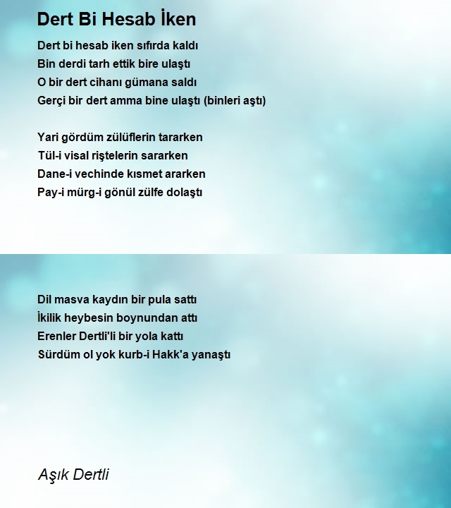 Aşık Dertli