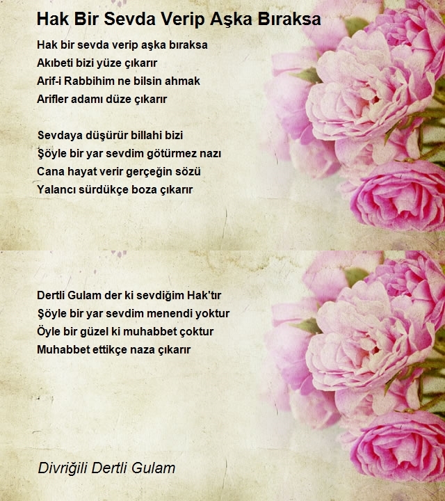 Divriğili Dertli Gulam