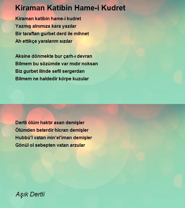 Aşık Dertli