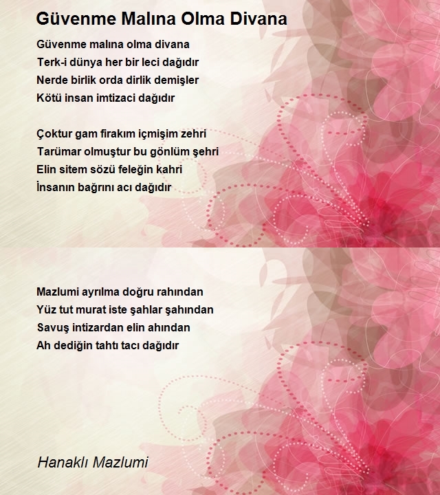 Hanaklı Mazlumi