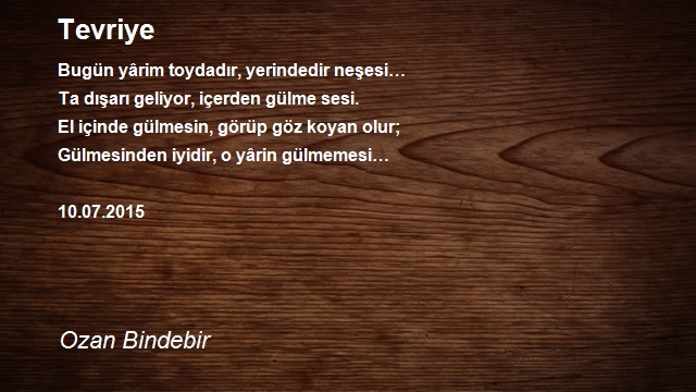 Ozan Bindebir