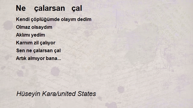 Hüseyin Kara/united States