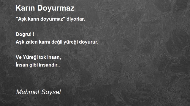 Mehmet Soysal