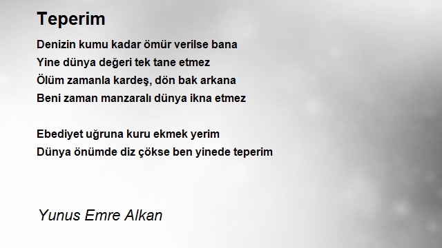 Yunus Emre Alkan