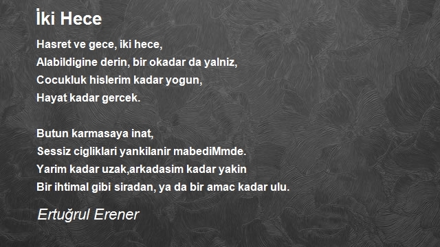 Ertuğrul Erener