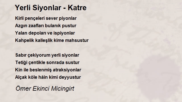 Ömer Ekinci Micingirt