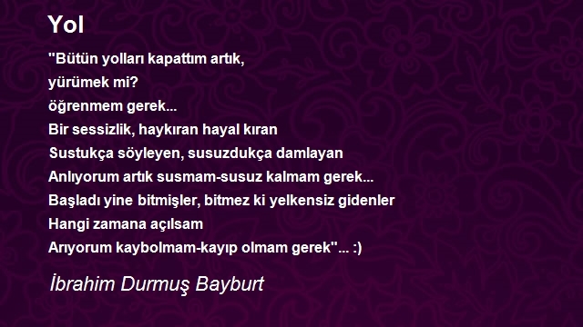 İbrahim Durmuş Bayburt