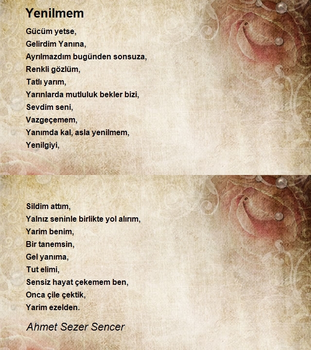 Ahmet Sezer Sencer