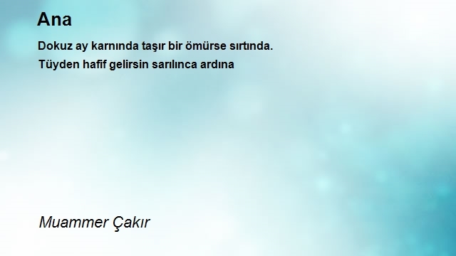 Muammer Çakır