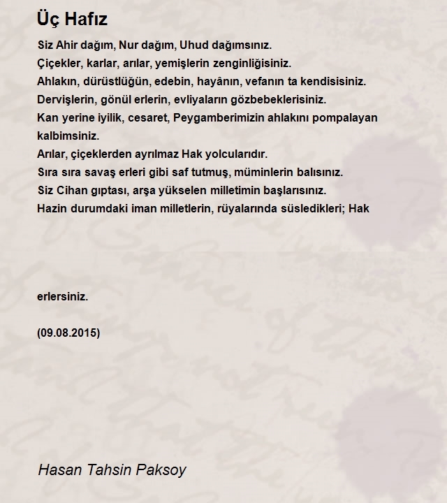 Hasan Tahsin Paksoy