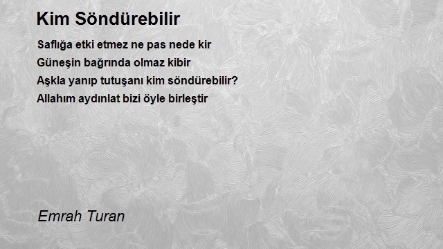 Emrah Turan