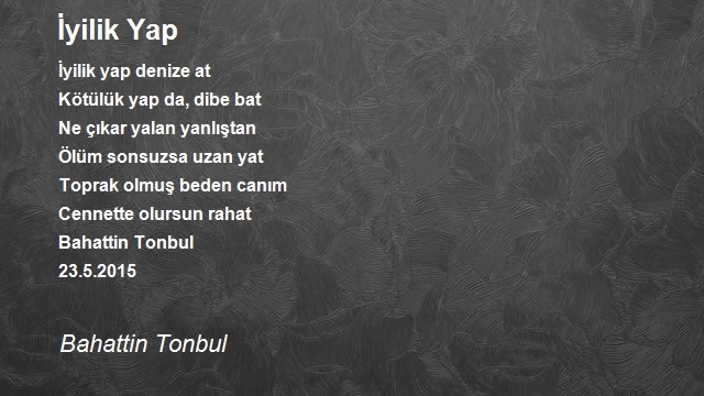 Bahattin Tonbul