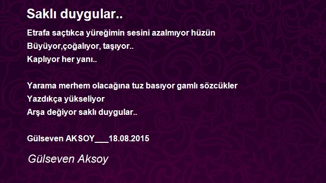 Gülseven Aksoy