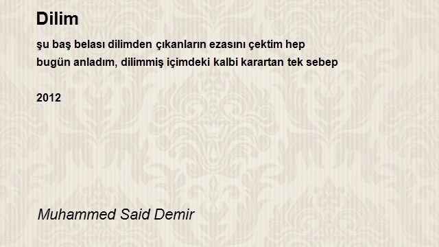 Muhammed Said Demir